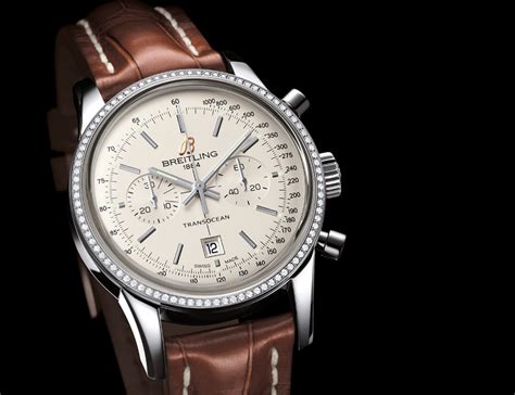 breitling ladies diamond transocean|Breitling Transocean vintage.